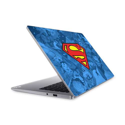 Superman DC Comics Logos And Comic Book Collage Vinyl Sticker Skin Decal Cover for Xiaomi Mi NoteBook 14 (2020)