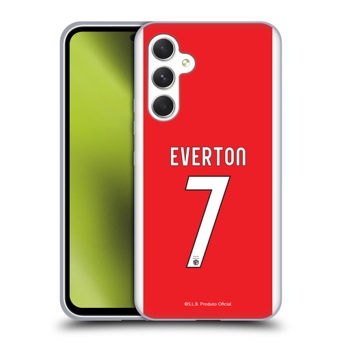 S.L. Benfica 2021/22 Players Home Kit Everton Soares Soft Gel Case for Samsung Galaxy A54 5G