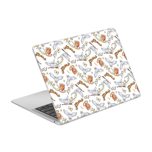 Harry Potter Graphics Hedwig Owl Pattern Vinyl Sticker Skin Decal Cover for Apple MacBook Air 13.3" A1932/A2179