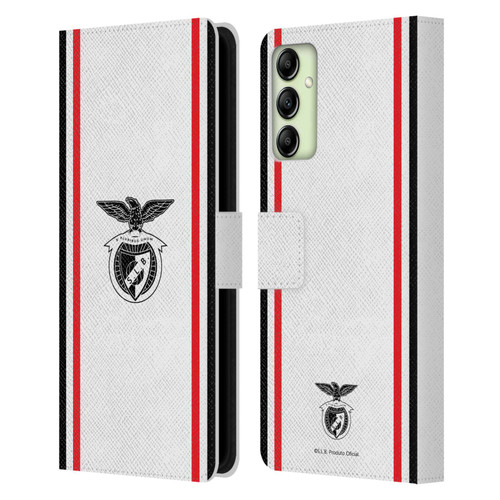 S.L. Benfica 2021/22 Crest Kit Away Leather Book Wallet Case Cover For Samsung Galaxy A14 5G