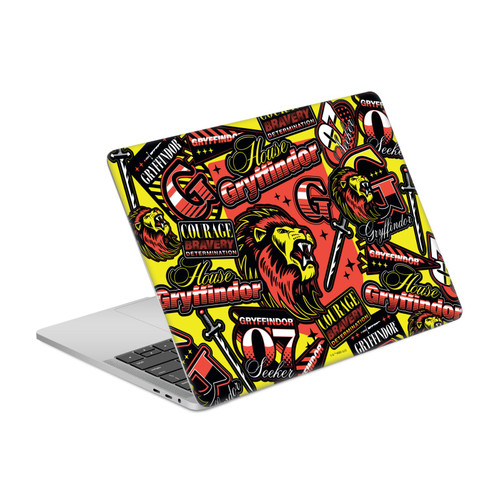 Harry Potter Graphics Gryffindor Pattern Vinyl Sticker Skin Decal Cover for Apple MacBook Pro 13" A2338