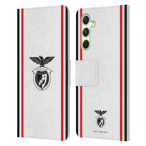 S.L. Benfica 2021/22 Crest Kit Away Leather Book Wallet Case Cover For Samsung Galaxy A54 5G