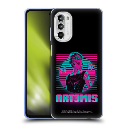 Ready Player One Graphics Character Art Soft Gel Case for Motorola Moto G52