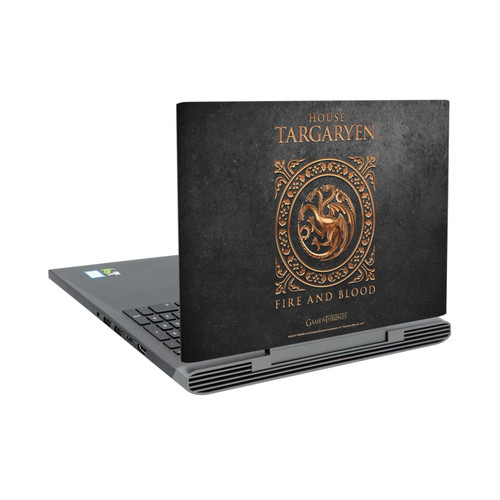HBO Game of Thrones Sigils and Graphics House Targaryen Vinyl Sticker Skin Decal Cover for Dell Inspiron 15 7000 P65F