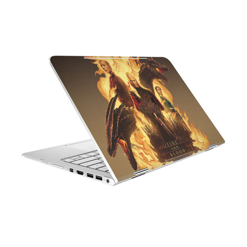 House Of The Dragon: Television Series Sigils And Characters Fire And Blood Vinyl Sticker Skin Decal Cover for HP Spectre Pro X360 G2