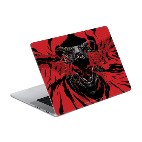 HBO Game of Thrones Sigils and Graphics Dracarys Vinyl Sticker Skin Decal Cover for Apple MacBook Pro 14" A2442