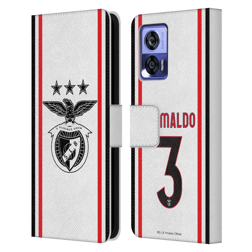 S.L. Benfica 2021/22 Players Away Kit Álex Grimaldo Leather Book Wallet Case Cover For Motorola Edge 30 Neo 5G