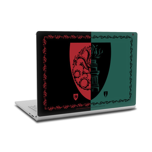 House Of The Dragon: Television Series Sigils And Characters Targaryen And Hightower Vinyl Sticker Skin Decal Cover for Microsoft Surface Book 2