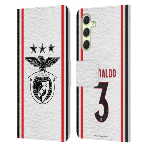 S.L. Benfica 2021/22 Players Away Kit Álex Grimaldo Leather Book Wallet Case Cover For Samsung Galaxy A54 5G