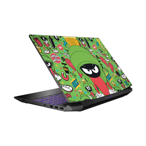Looney Tunes Graphics and Characters Marvin The Martian Vinyl Sticker Skin Decal Cover for HP Pavilion 15.6" 15-dk0047TX