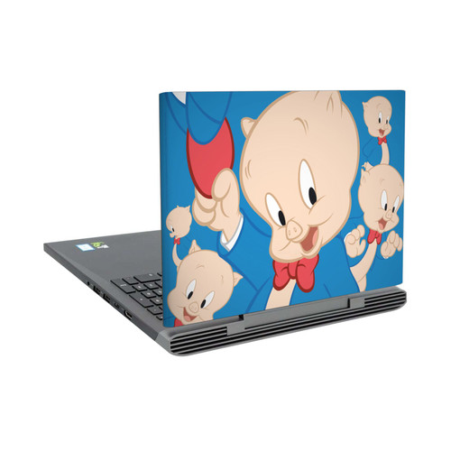 Looney Tunes Graphics and Characters Porky Pig Vinyl Sticker Skin Decal Cover for Dell Inspiron 15 7000 P65F