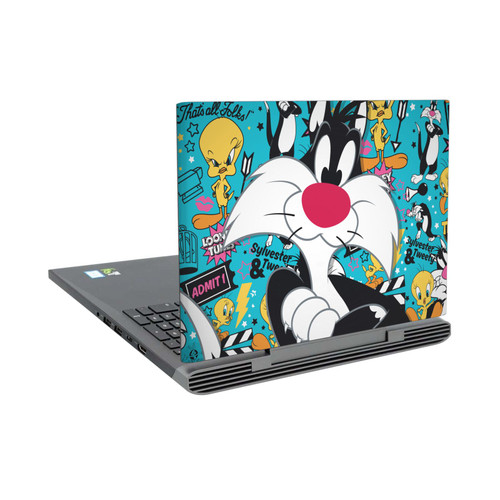 Looney Tunes Graphics and Characters Sylvester The Cat Vinyl Sticker Skin Decal Cover for Dell Inspiron 15 7000 P65F