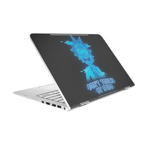 Rick And Morty Graphics Don't Touch My Stuff Vinyl Sticker Skin Decal Cover for HP Spectre Pro X360 G2