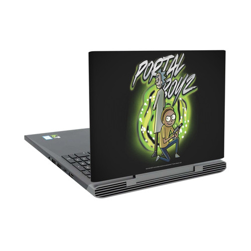 Rick And Morty Graphics Portal Boyz Vinyl Sticker Skin Decal Cover for Dell Inspiron 15 7000 P65F