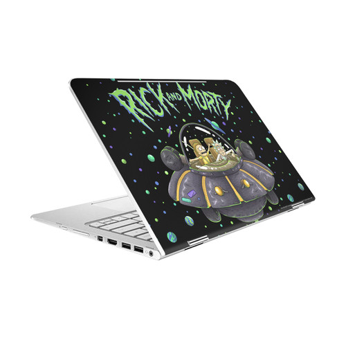 Rick And Morty Graphics The Space Cruiser Vinyl Sticker Skin Decal Cover for HP Spectre Pro X360 G2