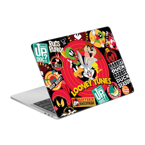 Looney Tunes Graphics and Characters Sticker Collage Vinyl Sticker Skin Decal Cover for Apple MacBook Pro 13" A1989 / A2159