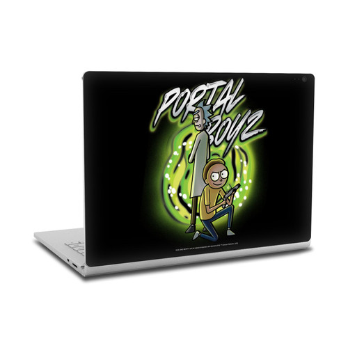 Rick And Morty Graphics Portal Boyz Vinyl Sticker Skin Decal Cover for Microsoft Surface Book 2