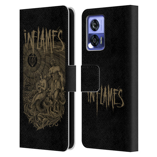 In Flames Metal Grunge Adventures Leather Book Wallet Case Cover For Motorola Edge 30 Neo 5G
