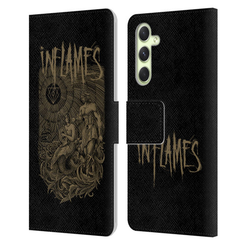 In Flames Metal Grunge Adventures Leather Book Wallet Case Cover For Samsung Galaxy A54 5G