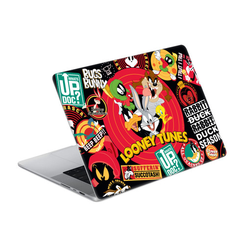 Looney Tunes Graphics and Characters Sticker Collage Vinyl Sticker Skin Decal Cover for Apple MacBook Pro 16" A2485