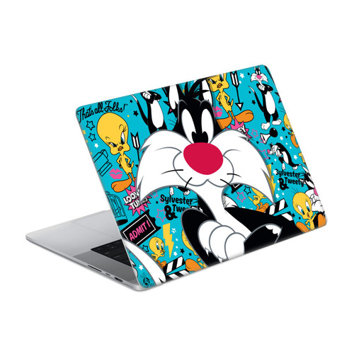 Looney Tunes Graphics and Characters Sylvester The Cat Vinyl Sticker Skin Decal Cover for Apple MacBook Pro 16" A2485