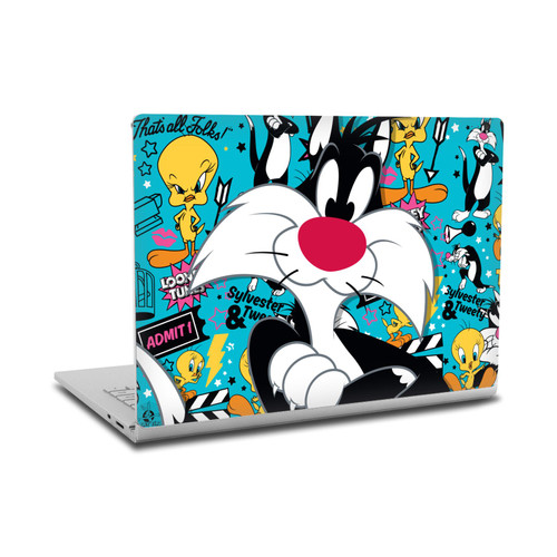 Looney Tunes Graphics and Characters Sylvester The Cat Vinyl Sticker Skin Decal Cover for Microsoft Surface Book 2