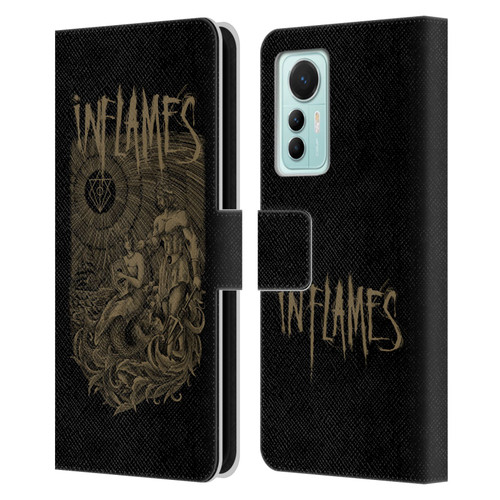 In Flames Metal Grunge Adventures Leather Book Wallet Case Cover For Xiaomi 12 Lite
