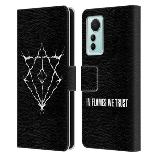 In Flames Metal Grunge Jesterhead Logo Leather Book Wallet Case Cover For Xiaomi 12 Lite