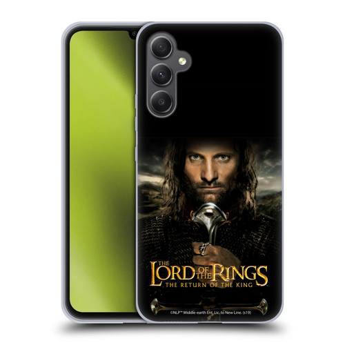 The Lord Of The Rings The Return Of The King Posters Aragorn Soft Gel Case for Samsung Galaxy A34 5G