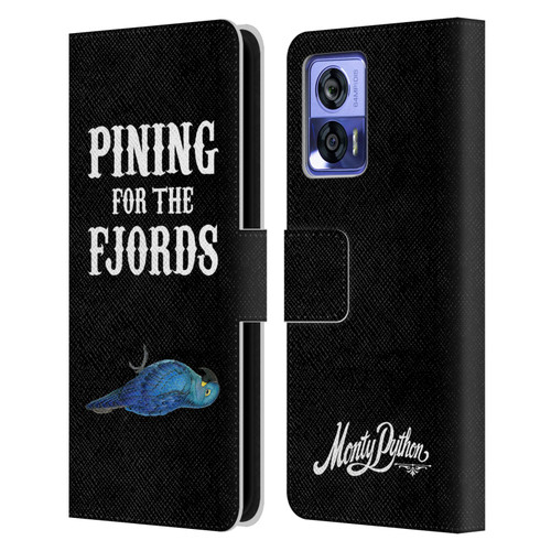 Monty Python Key Art Pining For The Fjords Leather Book Wallet Case Cover For Motorola Edge 30 Neo 5G