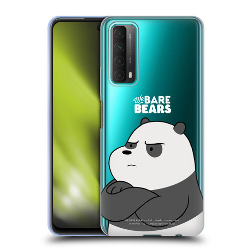 We Bare Bears Character Art Panda Soft Gel Case for Huawei P Smart (2021)
