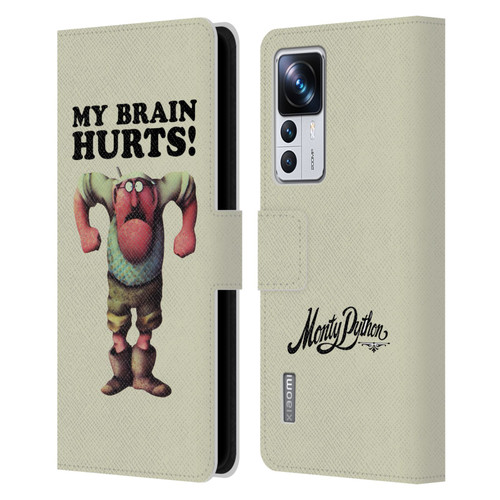 Monty Python Key Art My Brain Hurts Leather Book Wallet Case Cover For Xiaomi 12T Pro