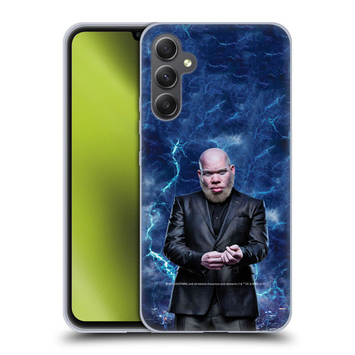 Black Lightning Characters Tobias Whale Soft Gel Case for Samsung Galaxy A34 5G