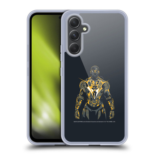 Black Lightning Key Art Black Lightning Soft Gel Case for Samsung Galaxy A54 5G