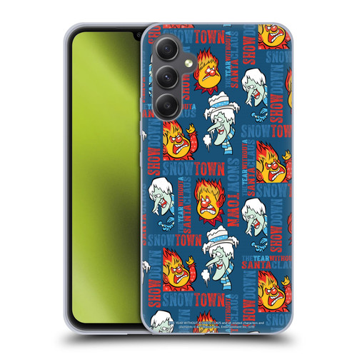 The Year Without A Santa Claus Character Art Snowtown Soft Gel Case for Samsung Galaxy A34 5G
