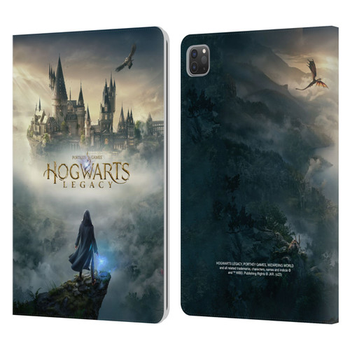 Hogwarts Legacy Graphics Key Art Leather Book Wallet Case Cover For Apple iPad Pro 11 2020 / 2021 / 2022