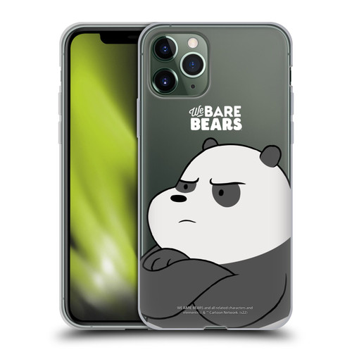 We Bare Bears Character Art Panda Soft Gel Case for Apple iPhone 11 Pro