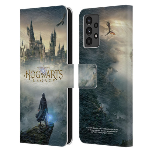 Hogwarts Legacy Graphics Key Art Leather Book Wallet Case Cover For Samsung Galaxy A13 (2022)