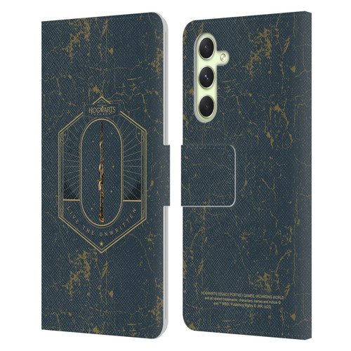 Hogwarts Legacy Graphics Live The Unwritten Leather Book Wallet Case Cover For Samsung Galaxy A54 5G