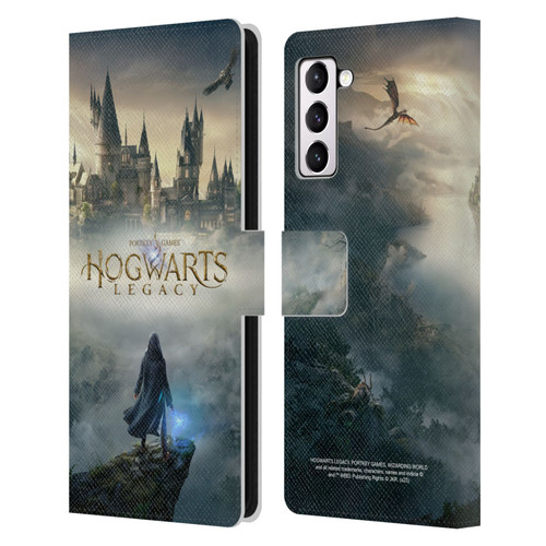 Hogwarts Legacy Graphics Key Art Leather Book Wallet Case Cover For Samsung Galaxy S21+ 5G