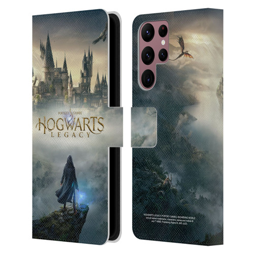 Hogwarts Legacy Graphics Key Art Leather Book Wallet Case Cover For Samsung Galaxy S22 Ultra 5G