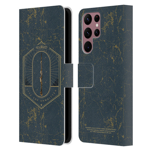 Hogwarts Legacy Graphics Live The Unwritten Leather Book Wallet Case Cover For Samsung Galaxy S22 Ultra 5G