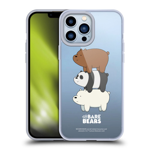 We Bare Bears Character Art Group 3 Soft Gel Case for Apple iPhone 13 Pro Max & MagSafe