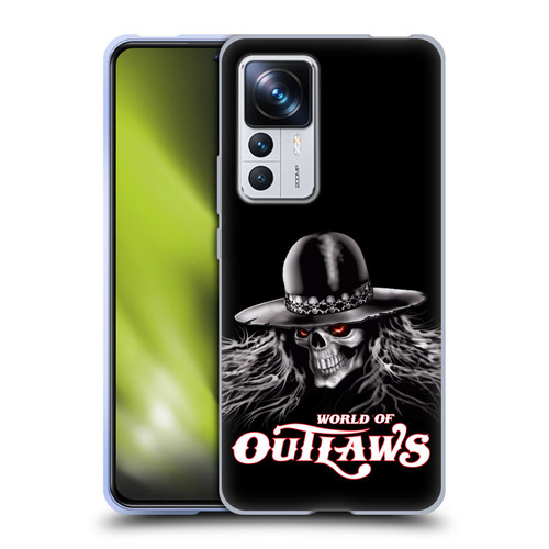 World of Outlaws Skull Rock Graphics Logo Soft Gel Case for Xiaomi 12T Pro