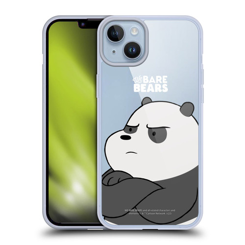 We Bare Bears Character Art Panda Soft Gel Case for Apple iPhone 14 Plus & MagSafe