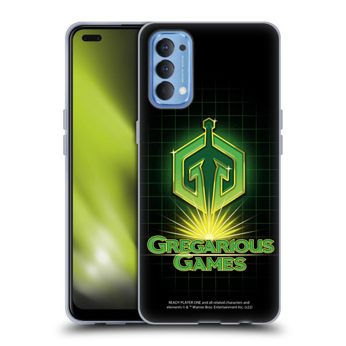 Ready Player One Graphics Logo Soft Gel Case for OPPO Reno 4 5G