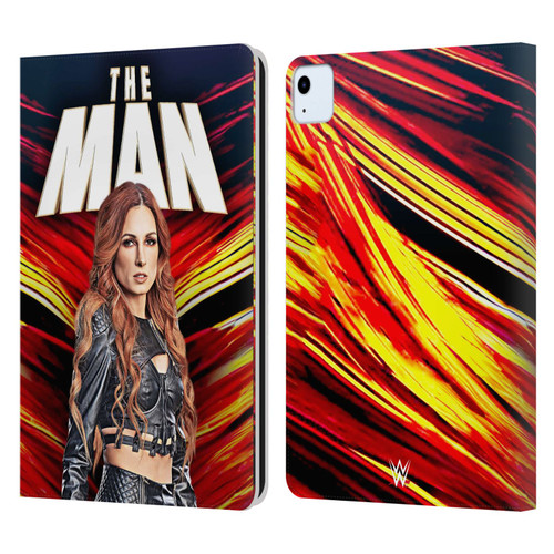 WWE Becky Lynch The Man Leather Book Wallet Case Cover For Apple iPad Air 2020 / 2022
