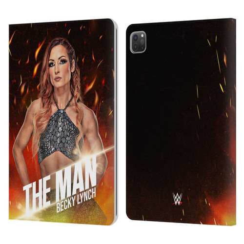 WWE Becky Lynch The Man Portrait Leather Book Wallet Case Cover For Apple iPad Pro 11 2020 / 2021 / 2022