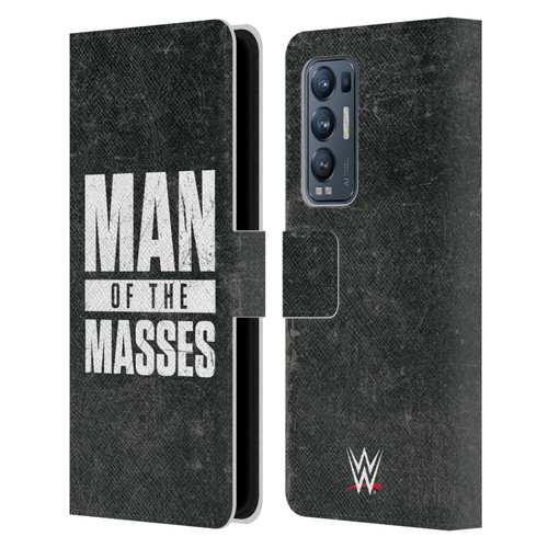WWE Becky Lynch Man Of The Masses Leather Book Wallet Case Cover For OPPO Find X3 Neo / Reno5 Pro+ 5G