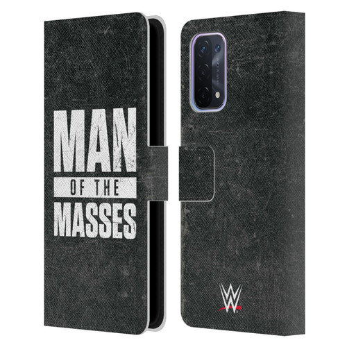 WWE Becky Lynch Man Of The Masses Leather Book Wallet Case Cover For OPPO A54 5G